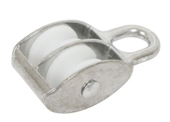 HOME It® blokrulle double Ø7 x 70 x 25 mm elforzinket