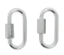 HOME It® nødled skrue Ø4 x 42 x 20 mm elforzinket 2 stk.