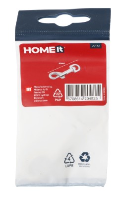 HOME It® Karabinhage 80 mm elforzinket