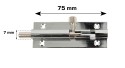 HOME It® Skudrigel med skruer Ø7 x 75 mm elforzinket
