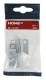 HOME It® Skudrigel med skruer Ø8 x 33 x 38 mm elforzinket
