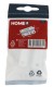 HOME It® Skudrigel med skruer Ø8 x 33 x 38 mm elforzinket