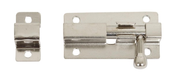HOME It® Skudrigel med skruer Ø8 x 33 x 50 mm elforzinket