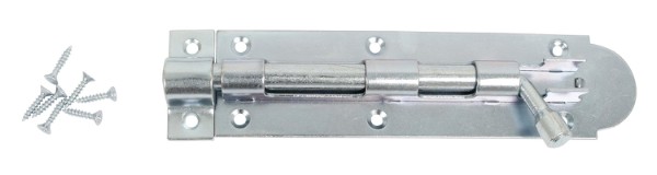 HOME It® Skudrigel med skruer Ø10 x 160 x 43 mm elforzinket