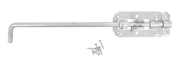 HOME It® Skudrigel med skruer Ø14 x 495 x 78 mm galvaniseret