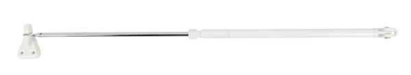 HOME It® dørholder med skruer 310-510 mm hvid/aluminium