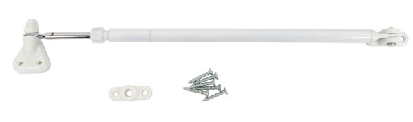 HOME It® dørholder med skruer 310-510 mm hvid/aluminium