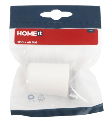 HOME It® dørstopper Ø38 x 48 mm. hvid plast