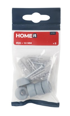 HOME It® dørstopper Ø20 x 10 mm gummi