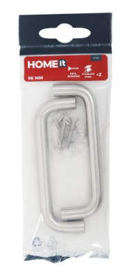 HOME It® U-bøjlegreb 96 x 32 mm rustfrit stål 2 stk.