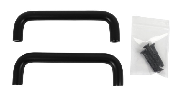 HOME It® U-bøjlegreb 96 x 32 mm matsort 2 stk.