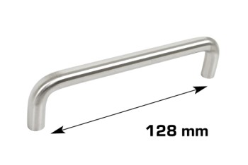 HOME It® U-bøjlegreb 128 x 32 mm rustfrit stål 2 stk.