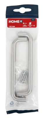 HOME It® U-bøjlegreb 128 x 32 mm rustfrit stål 2 stk.