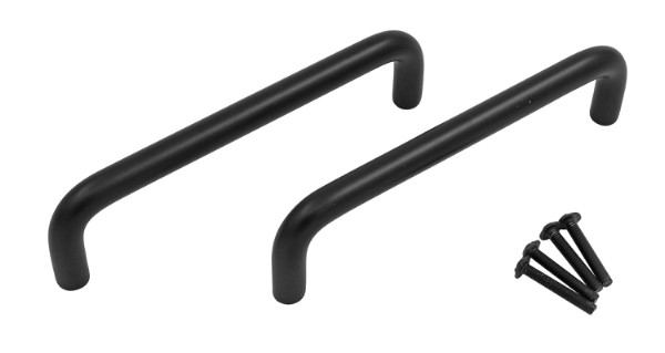 HOME It® U-bøjlegreb 128 x 32 mm matsort 2 stk.