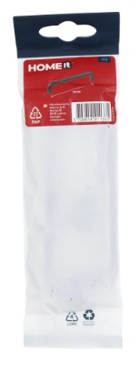 HOME It® U-bøjlegreb 128 x 32 mm matsort 2 stk.