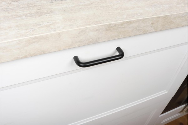 HOME It® U-bøjlegreb 128 x 32 mm matsort 2 stk.