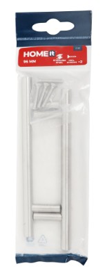 HOME It® T-bøjlegreb 96 x 35 mm aluminium 2 stk.