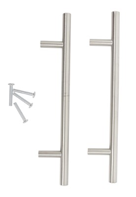 HOME It® T-bøjlegreb 128 x 30 mm aluminium 2 stk.