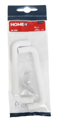 HOME It® bøjlegreb 96 x 30 mm hvid/plast 2 stk.