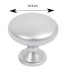 HOME It® møbelknop Ø27,5 x 30 mm krom