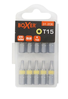 Boxer® bits 10 pak i æske TORX 15