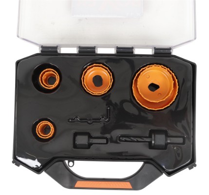 Boxer® elektriker hulsavsæt 19-64 mm.