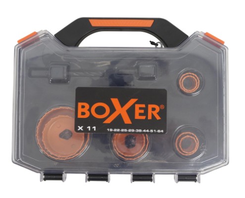 Boxer® elektriker hulsavsæt 19-64 mm.