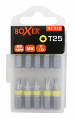 Boxer® bits 10 stk. i æske TORX 25