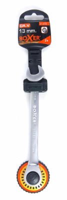 Boxer® ringgaffelnøgle med skralde 13 mm krom-vanadium