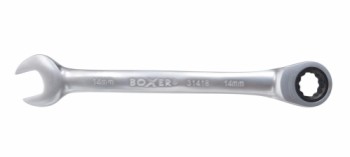 Boxer® ringgaffelnøgle med skralde 14 mm krom-vanadium