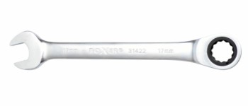 Boxer® ringgaffelnøgle med skralde 17 mm krom-vanadium