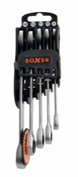 Boxer® ringgaffelnøgler med skralde 8, 10, 11, 12 , 14 mm
