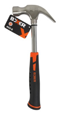 Boxer® kløfthammer med stålskaft 450 gram
