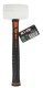 Boxer® gummihammer med glasfiberskaft 500 gram og Hvid gummi.