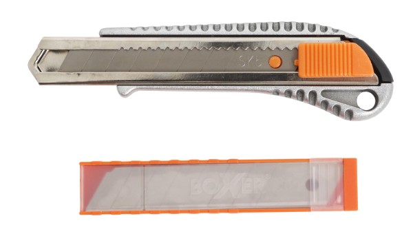 Boxer® hobbykniv 18 mm inkl. 10 ekstra knivblade