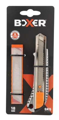 Boxer® hobbykniv 18 mm inkl. 10 ekstra knivblade