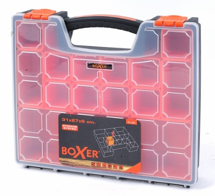 Boxer® sortimentsboks med 15 flytbare kasser 31 x 27 x 6 cm.