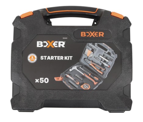 Boxer® værktøjssæt - starter-sæt - 50 dele