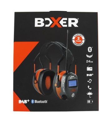 Boxer® høreværn med Bluetooth og DAB-/FM-radio