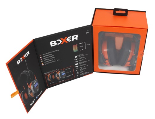 Boxer® høreværn med Bluetooth og DAB-/FM-radio