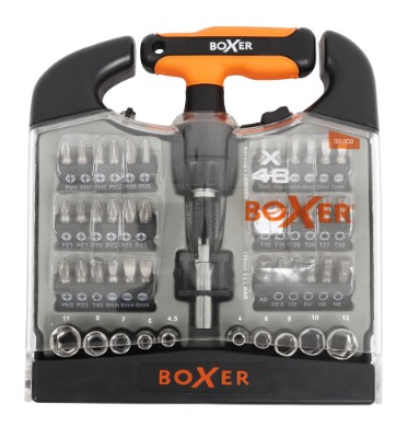 Boxer® toppe- og bitssæt 48 dele