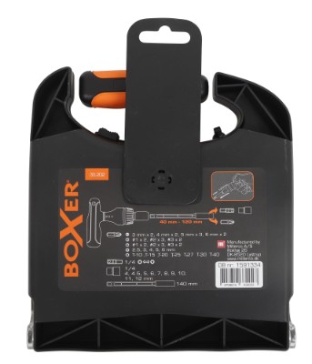 Boxer® toppe- og bitssæt 48 dele