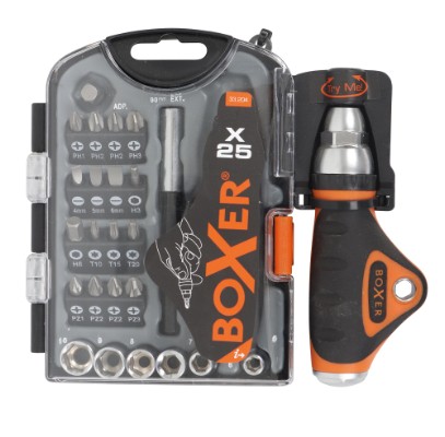 Boxer® toppe- og bitssæt 25 dele