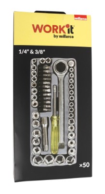 Work it by millarco ®
 topnøglesæt 1/4