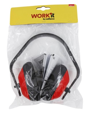 Work it by millarco® høreværn med plastbøjle