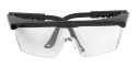 Work it by millarco® Sikkerhedsbrille med sort brillestel
