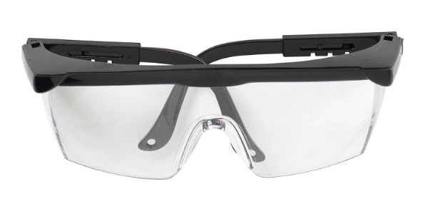 Work it by millarco® Sikkerhedsbrille med sort brillestel