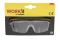 Work it by millarco® Sikkerhedsbrille med sort brillestel