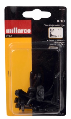 Millarco® værktøjskroge 10 stk assorterede
