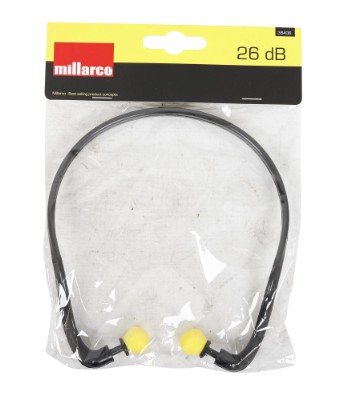 Work it by millarco®ørepropper på bøjle 26 dB
